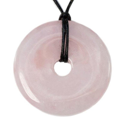 Donut ou PI Chinois quartz rose Brésil AA - La Boite à Cailloux