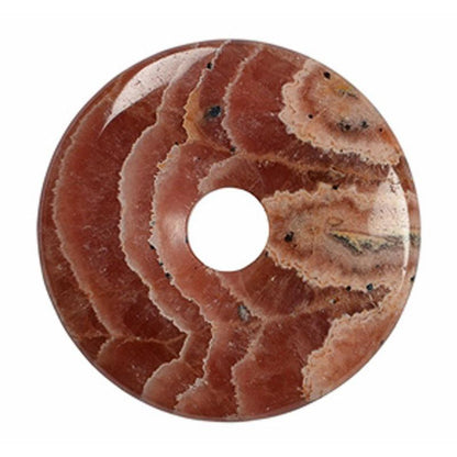 Donut ou PI Chinois rhodochrosite du Pérou AAA - La Boite à Cailloux