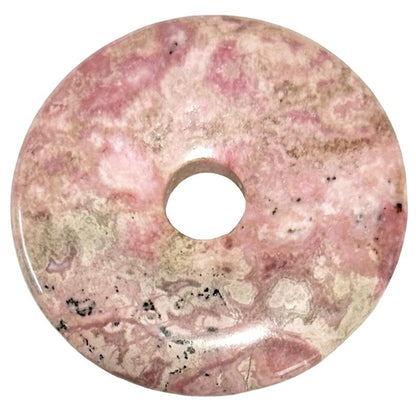 Donut ou PI Chinois rhodochrosite Pérou A - La Boite à Cailloux