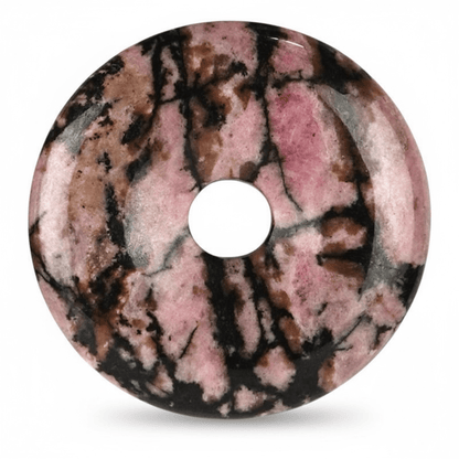 Donut ou PI Chinois rhodonite Madagascar A - La Boite à Cailloux