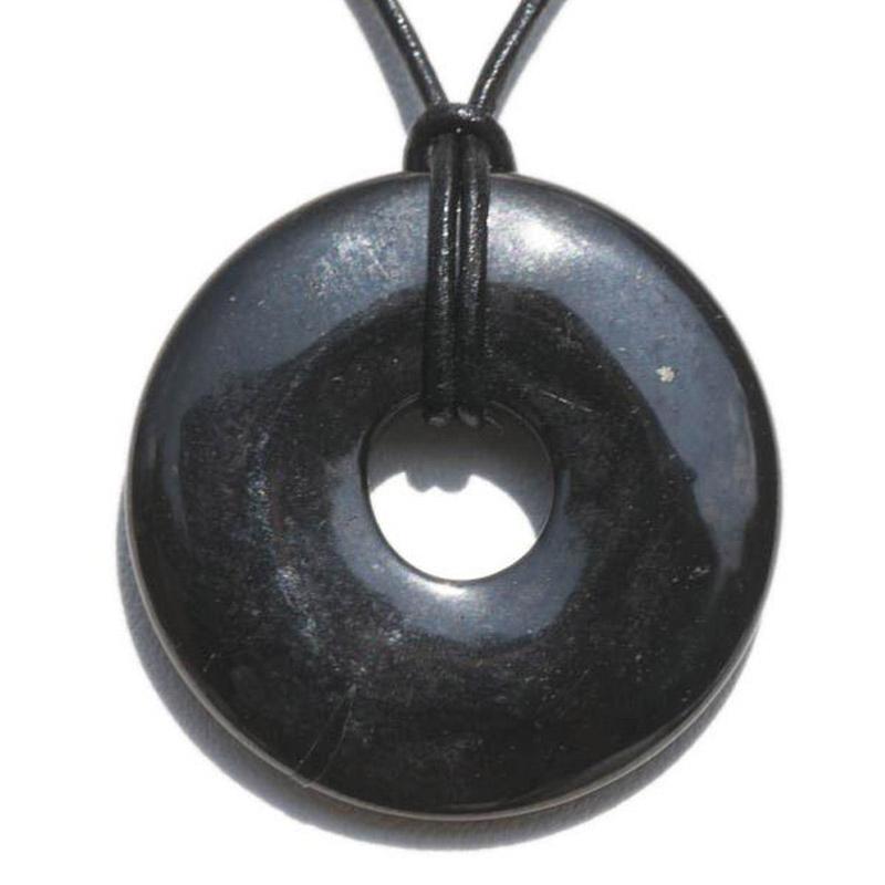Donut ou PI Chinois Shungite Russie A - La Boite à Cailloux