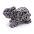 Eléphant jaspe dalmatien Mexique A 50mm - La Boite à Cailloux