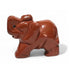 Eléphant jaspe rouge Afrique du Sud A 40mm - La Boite à Cailloux