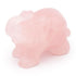 Eléphant quartz rose Brésil A 50mm - La Boite à Cailloux