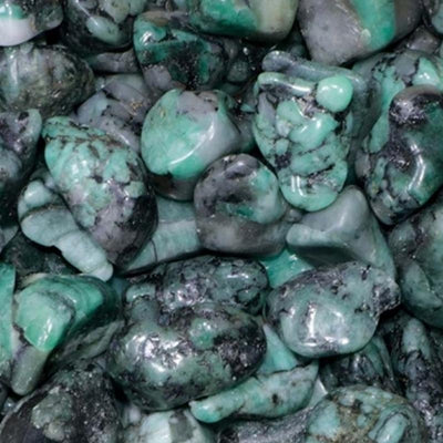 Emerald Brazil AB (tumbled stone)