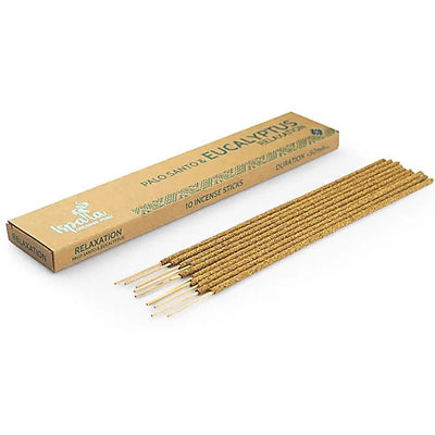 Encens naturels Palo Santo "Eucalyptus" (boite de 10)