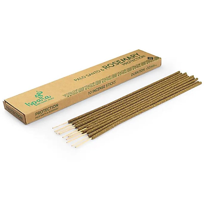 Encens naturels Palo Santo "Romarin" (boite de 10) - La Boite à Cailloux