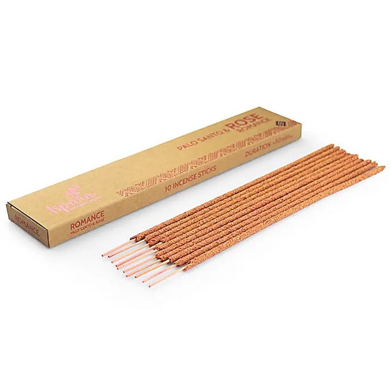 Encens naturels Palo Santo "Rose" (boite de 10) - La Boite à Cailloux