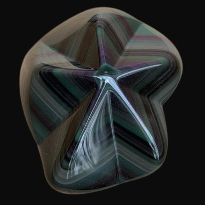 Etoile obsidienne oeil céleste Mexique AA+ 65mm - La Boite à Cailloux