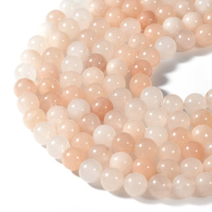 Fil aventurine orange Brésil A - La Boite à Cailloux