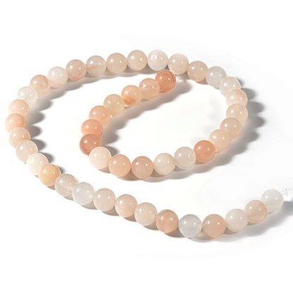 Fil aventurine orange Brésil A - La Boite à Cailloux