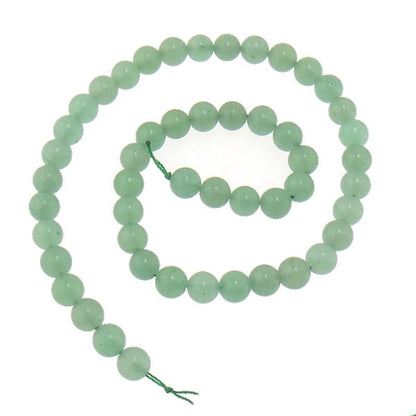 Fil aventurine verte Brésil A - La Boite à Cailloux