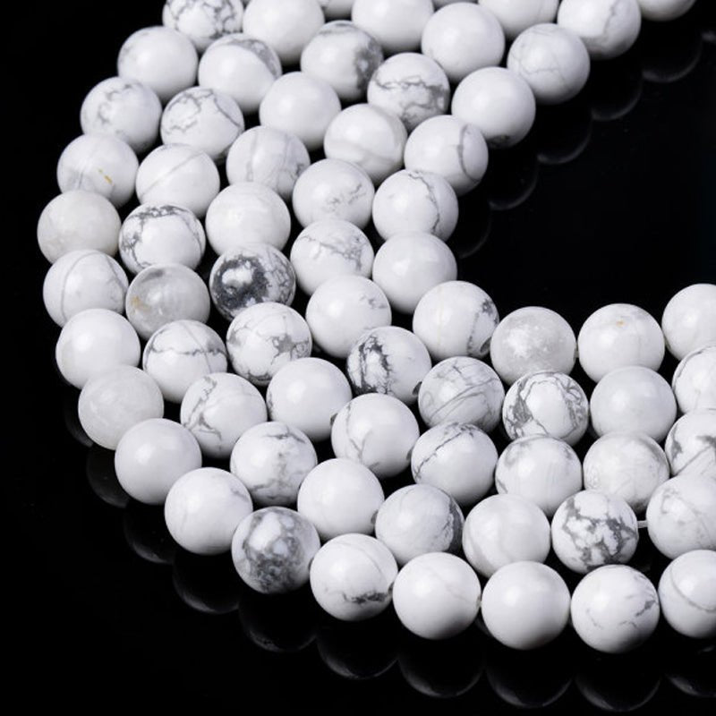 Fil howlite Zimbabwe A - La Boite à Cailloux