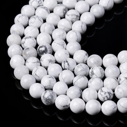 Fil howlite Zimbabwe A - La Boite à Cailloux