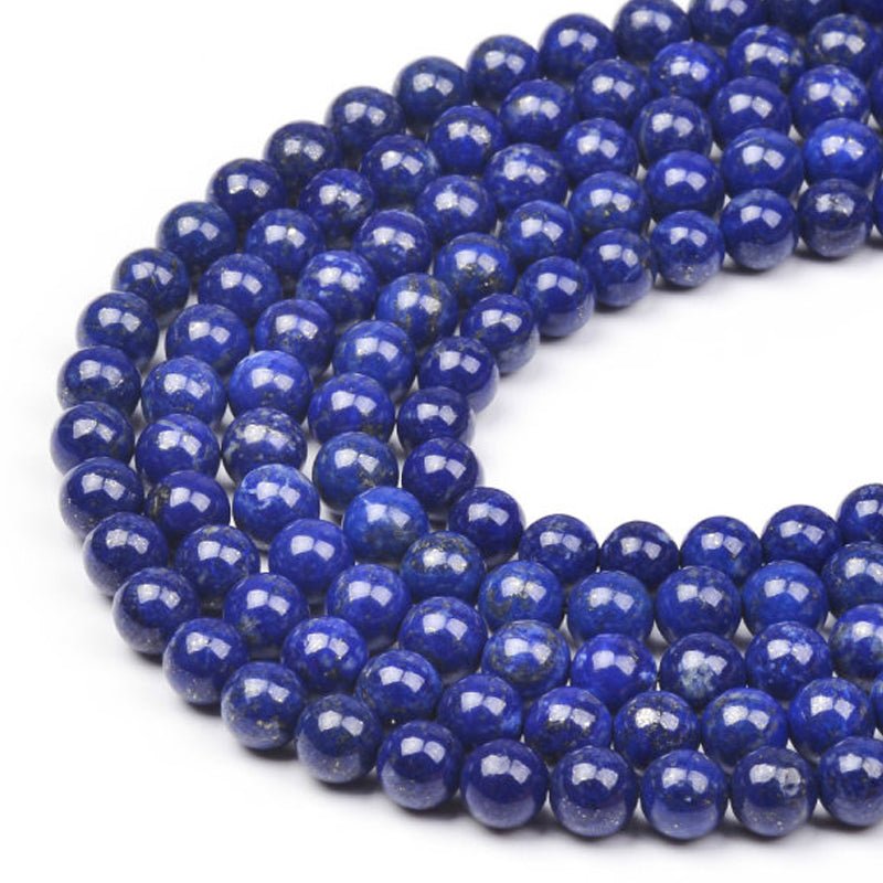Fil lapis lazuli Afghanistan AA - La Boite à Cailloux