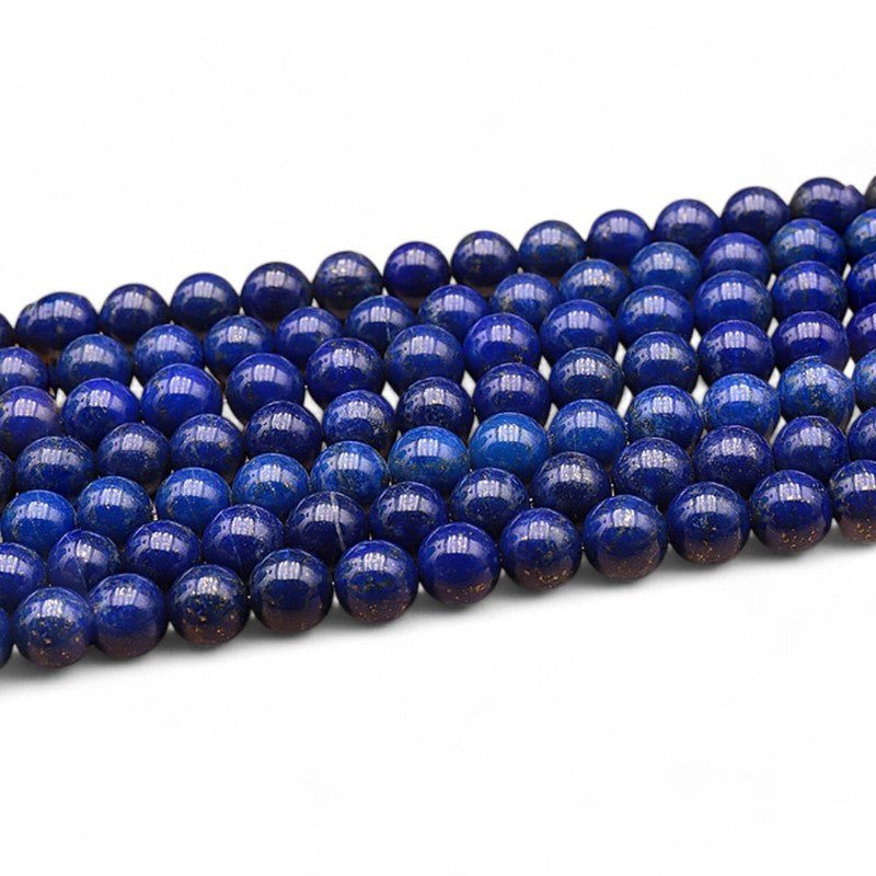 Fil lapis lazuli Afghanistan AA - La Boite à Cailloux