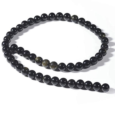 Fil obsidienne dorée Mexique A