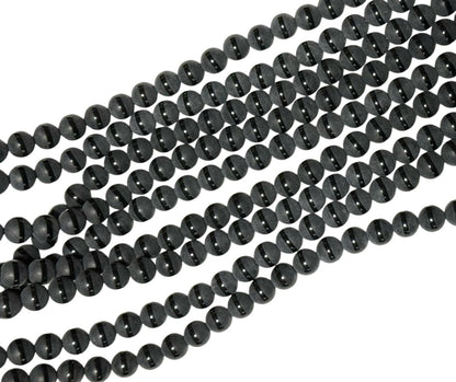 Fil onyx semi polie Inde GRADE A - La Boite à Cailloux