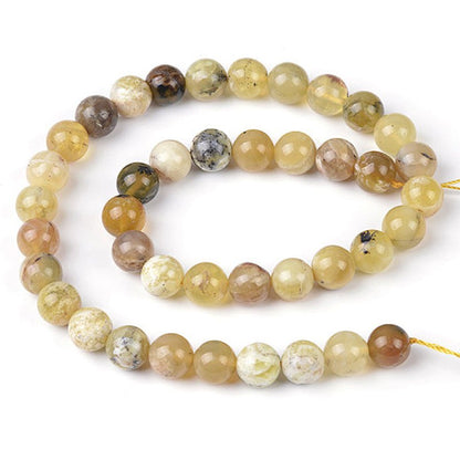 Fil opale jaune Pérou A - La Boite à Cailloux