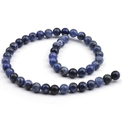 Fil sodalite Brésil A - La Boite à Cailloux