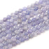 Fil Tanzanite A+ perles facettées 3 - 4mm - La Boite à Cailloux