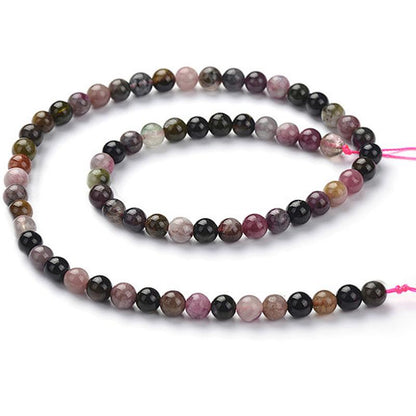 Fil tourmaline multicolore Brésil A - La Boite à Cailloux