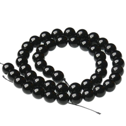 Fil tourmaline noire Brésil AA - La Boite à Cailloux