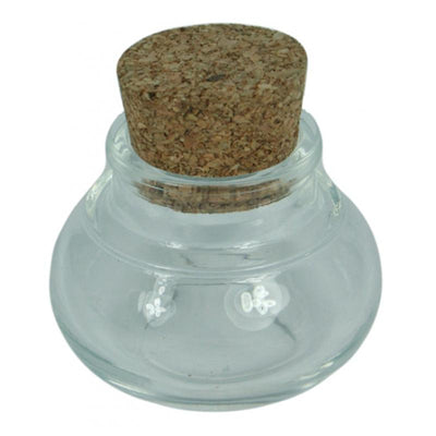 Botella de vidrio vacía para mini piedras laminadas