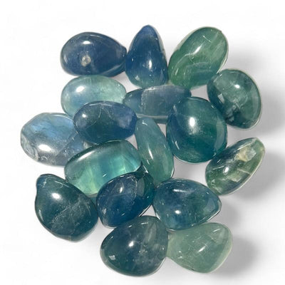 Fluorine bleue/verte Chine AA (pierre roulée)