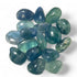 Fluorine bleue/verte Chine AA (pierre roulée) - La Boite à Cailloux