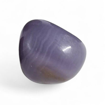Multicolored fluorite pebble China A