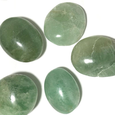 Green fluorite Madagascar A (XL pebble)