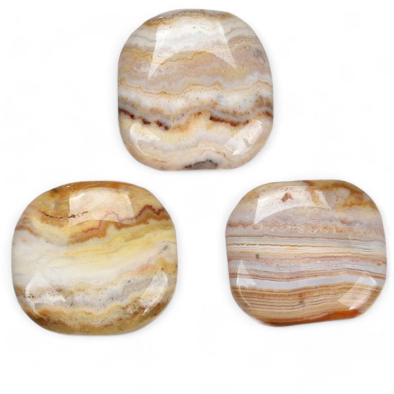 Galet agate crazy lace Mexique A+ - La Boite à Cailloux