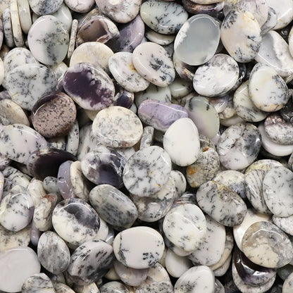 Galet agate dentrite Brésil A - La Boite à Cailloux