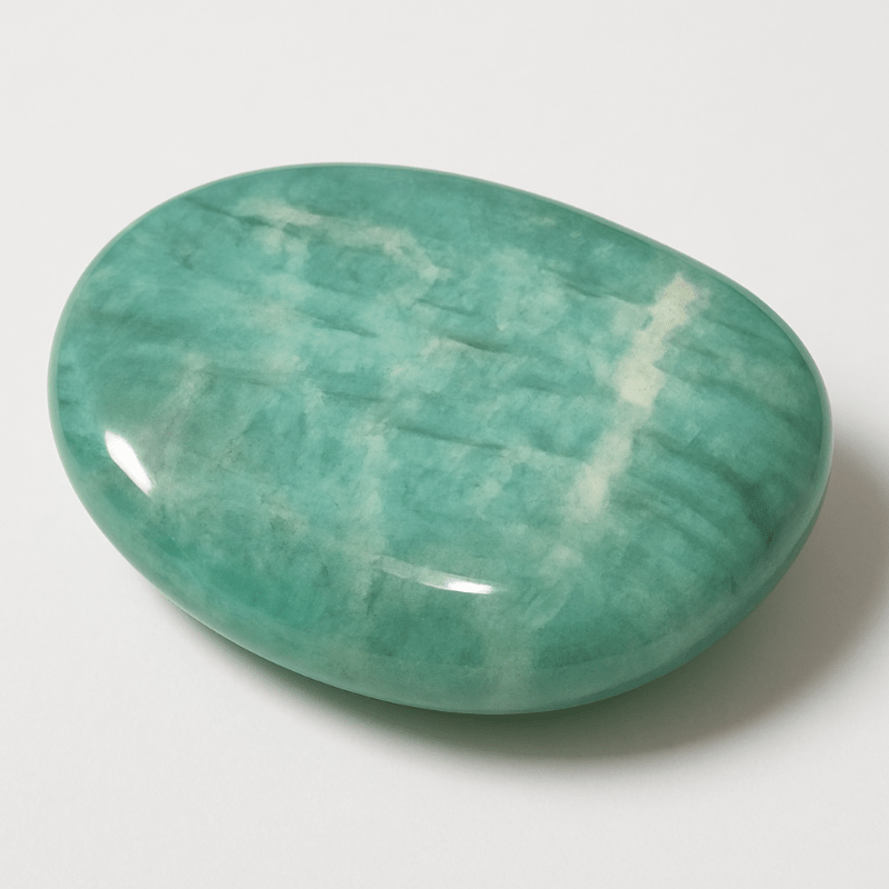 Galet amazonite Pérou A - La Boite à Cailloux