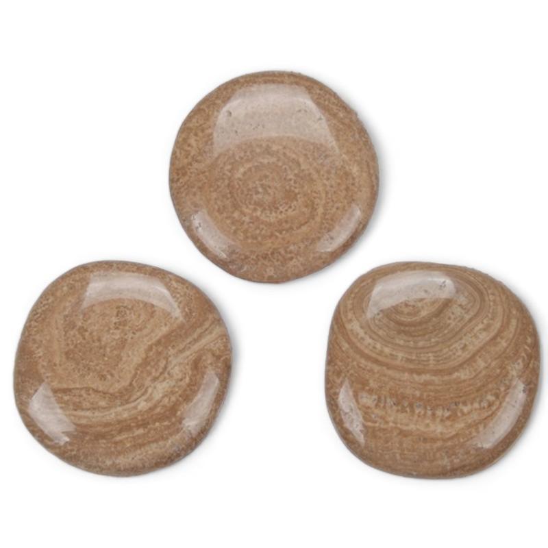 Galet aragonite marron Autriche A - La Boite à Cailloux