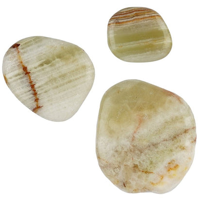 Galet aragonite verte Pakistan A - La Boite à Cailloux