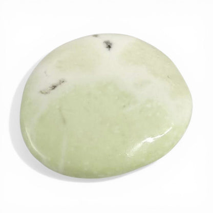 Galet chrysoprase citron Brésil A - La Boite à Cailloux