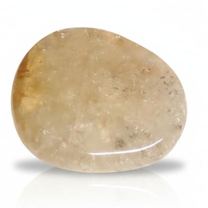 Galet citrine naturelle Congo A+ - La Boite à Cailloux