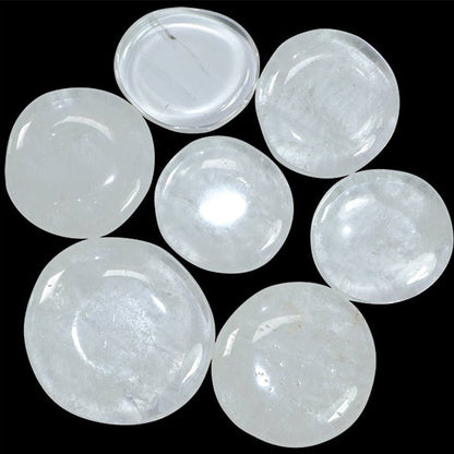 Galet cristal de roche Brésil A - La Boite à Cailloux