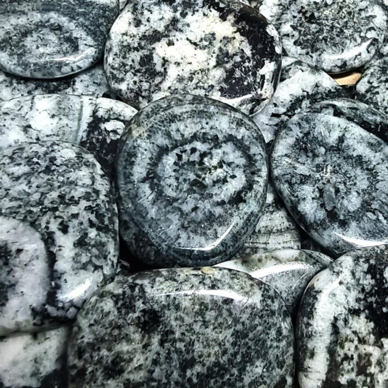 Galet diorite orbiculaire (Corse - Sainte Lucie de Tallano) A - La Boite à Cailloux