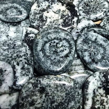 Galet diorite orbiculaire (Corse - Sainte Lucie de Tallano) A - La Boite à Cailloux