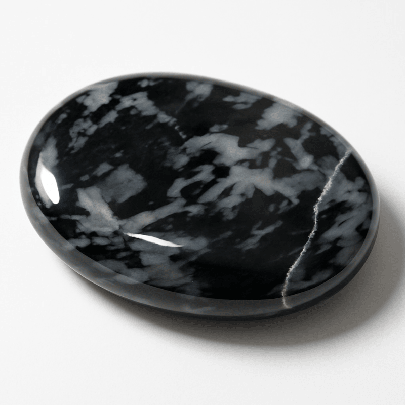 Galet Gabbro (Merlinite mystique) Madagascar A - La Boite à Cailloux