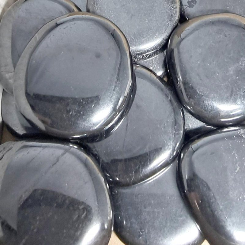 Galet hématite Chine A - La Boite à Cailloux