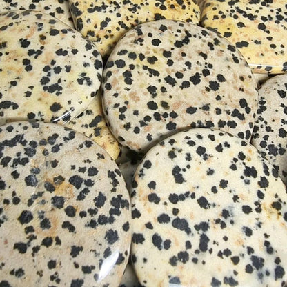 Galet jaspe dalmatien Mexique A - La Boite à Cailloux