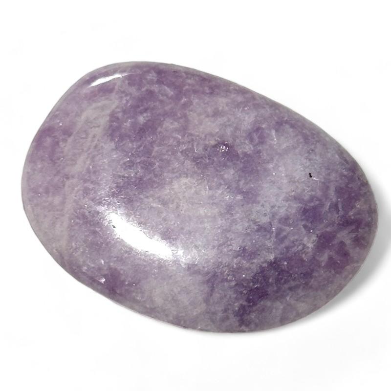 Galet lépidolite Madagascar A - La Boite à Cailloux
