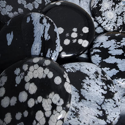 Guijarro obsidiana nevada México A