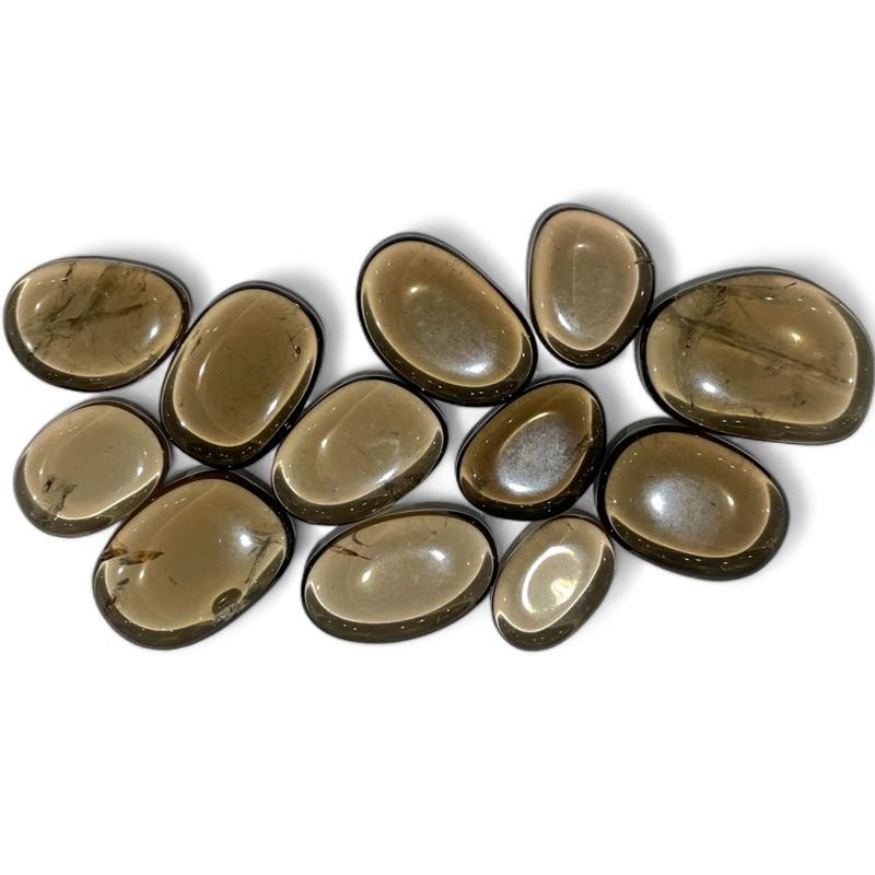 Galet quartz fumé Etats - Unis A - La Boite à Cailloux
