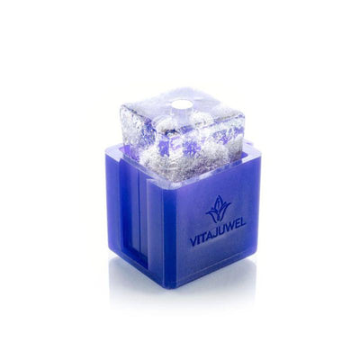 Cubito de hielo de cristal para pajita VitaJewel