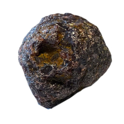Granate rojo almandino en bruto cristalizado Brasil
